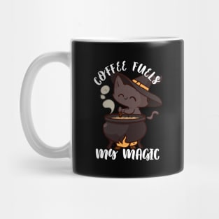 Coffee Fuel, My Magic | Kitty Coffee Witch Mug